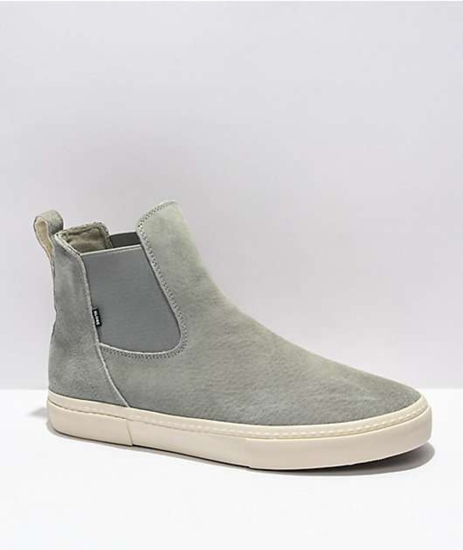 Shoes * | Globe Dover Ii London Grey & Off White Shoes Outlet