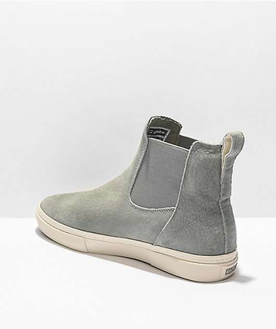 Shoes * | Globe Dover Ii London Grey & Off White Shoes Outlet