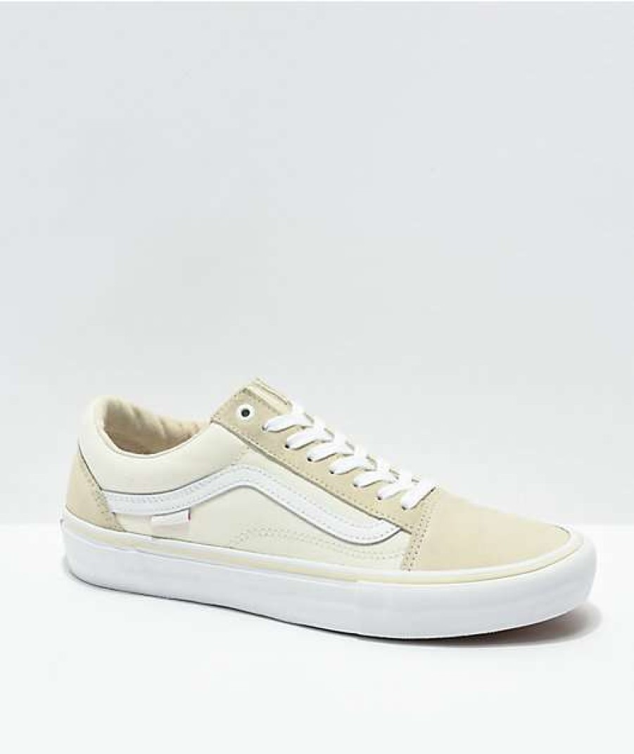 Vans * | Vans Skate Old Skool Marshmallow & White Skate Shoes Promotions