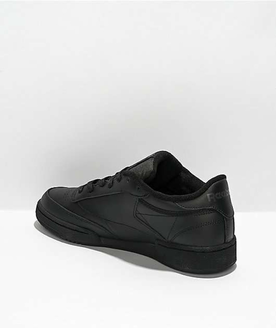 Shoes * | Reebok Club C 85 Black Shoes Outlet