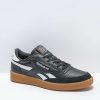 Shoes * | Reebok Club C Black & Gum Shoes Outlet