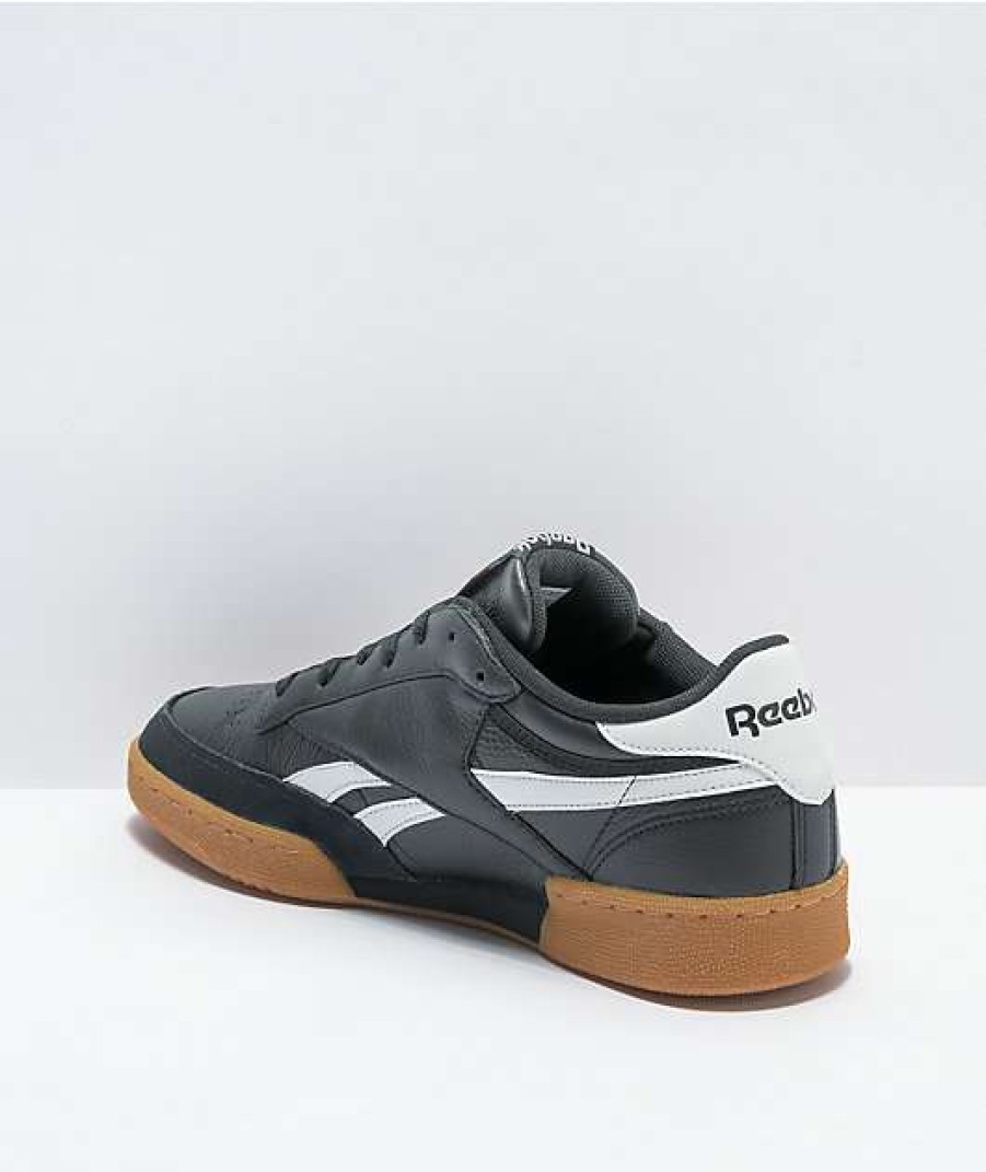 Shoes * | Reebok Club C Black & Gum Shoes Outlet