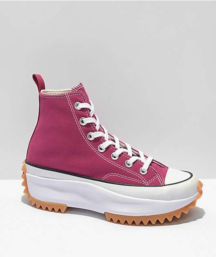 Shoes * | Converse Run Star Hike Midnight Hibiscus High Top Shoes Outlet