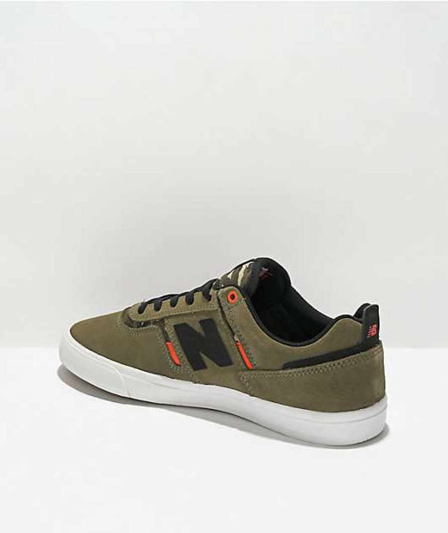 Sneakers * | New Balance Numeric 306 Jamie Foy Olive & Orange Skate Shoes Outlet