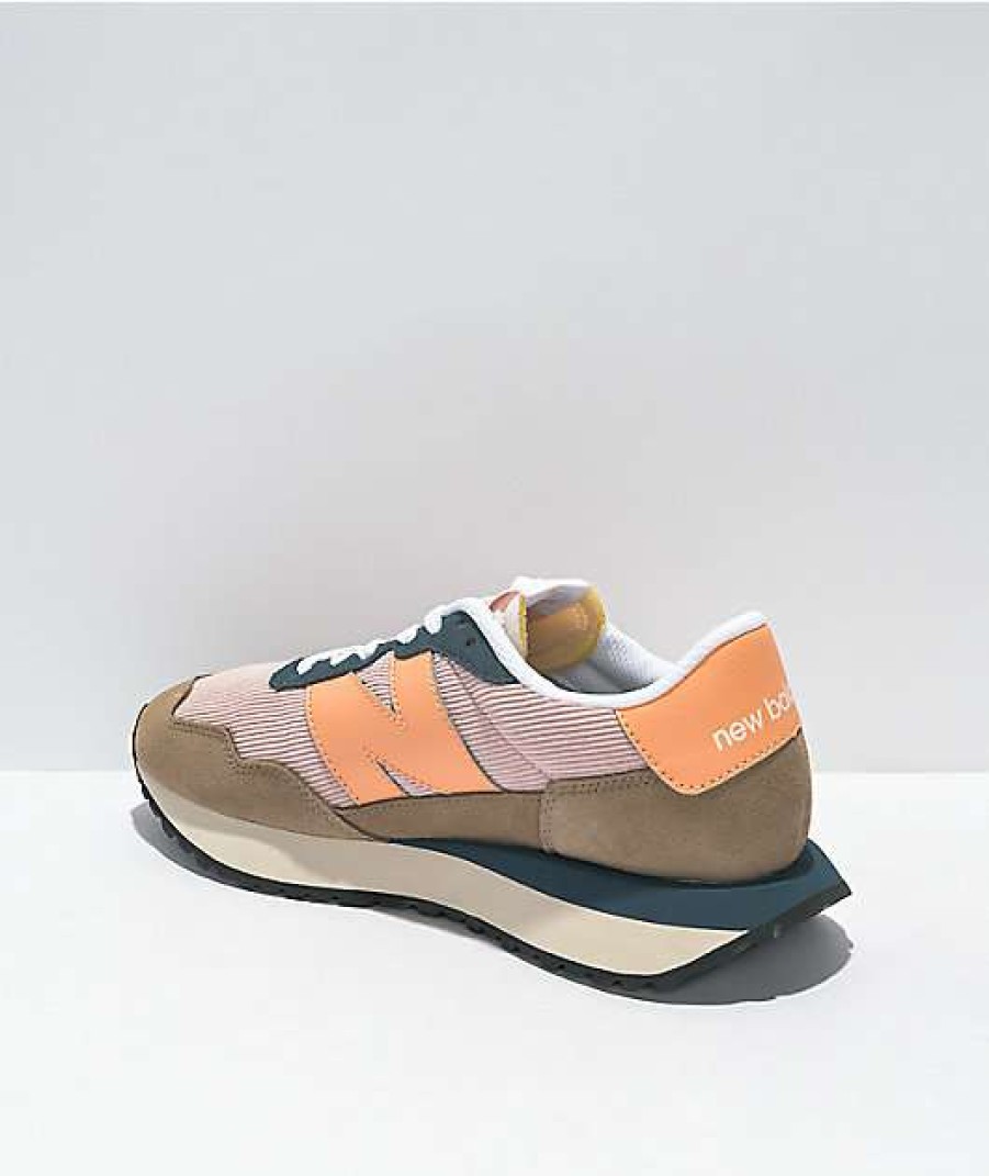 Sneakers * | New Balance Lifestyle 237 Mushroom & Pink Shoes Outlet