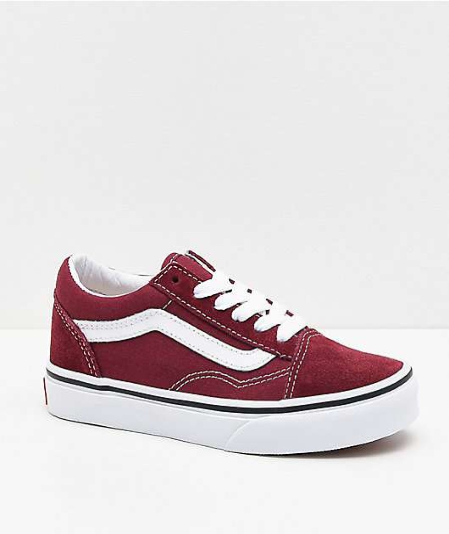 Vans * | Vans Old Skool Pomegranate Skate Shoes Promotions