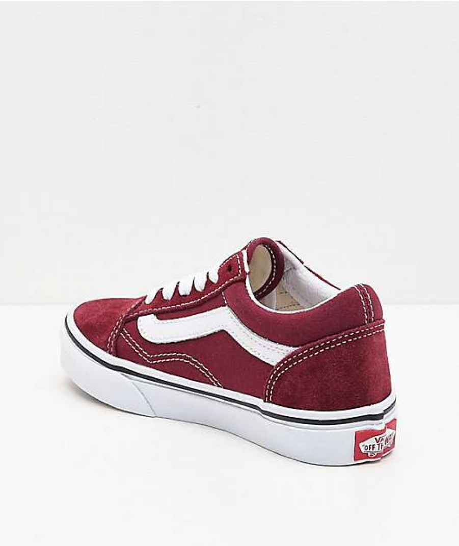 Vans * | Vans Old Skool Pomegranate Skate Shoes Promotions