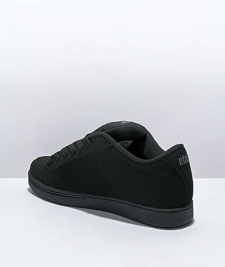 Shoes * | Etnies Kingpin Black Skate Shoes Outlet