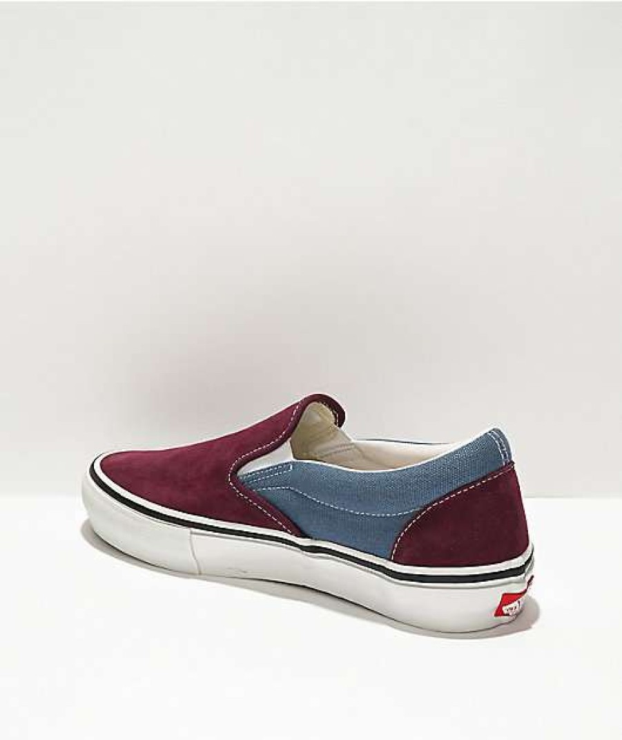 Vans * | Vans Skate Slip-On Moonlight & Wine Skate Shoes Promotions