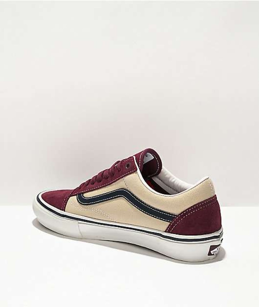 Vans * | Vans Skate Old Skool Mauve Wine Skate Shoes Promotions