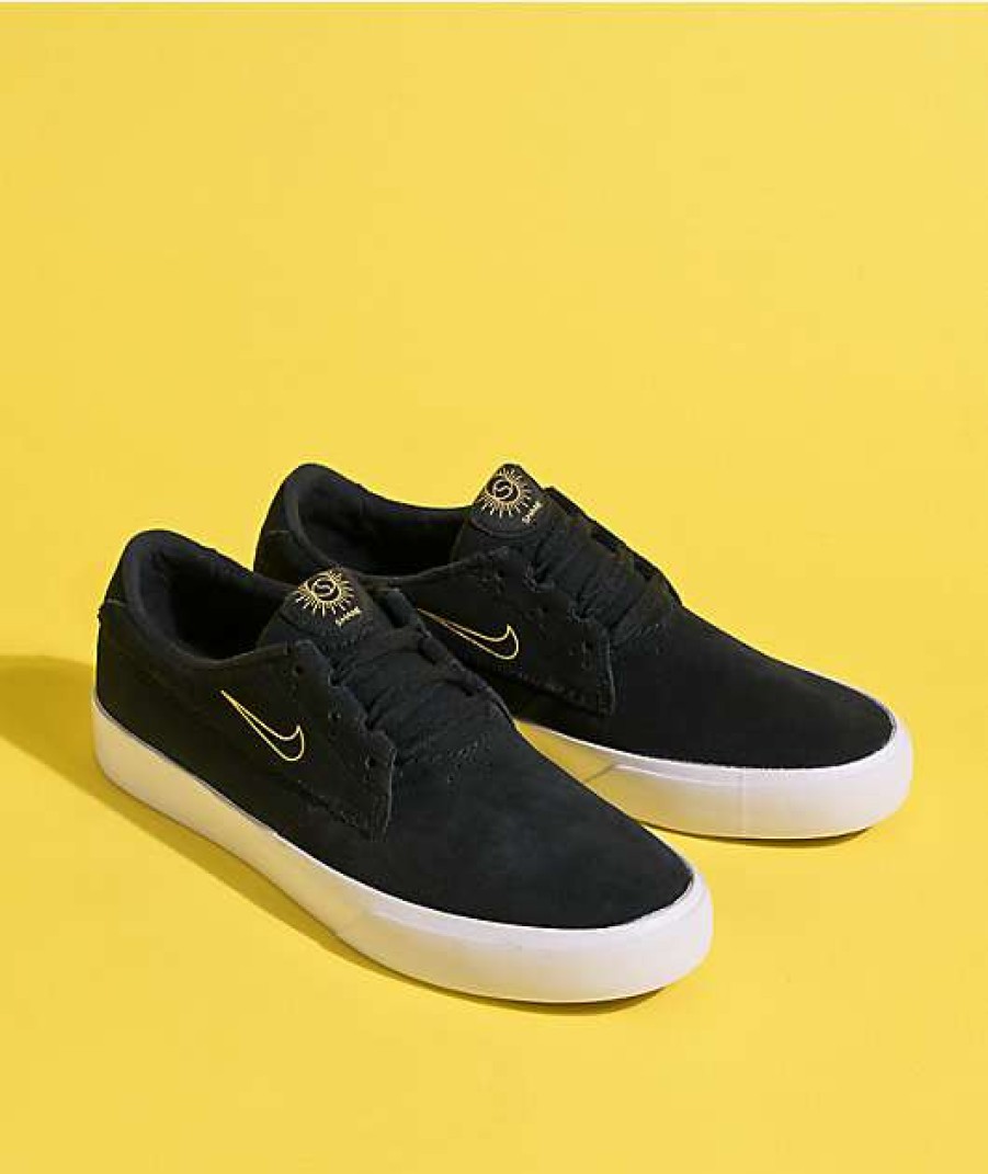 Nike * | Nike Sb Shane Black & University Gold Skate Shoes Promotions