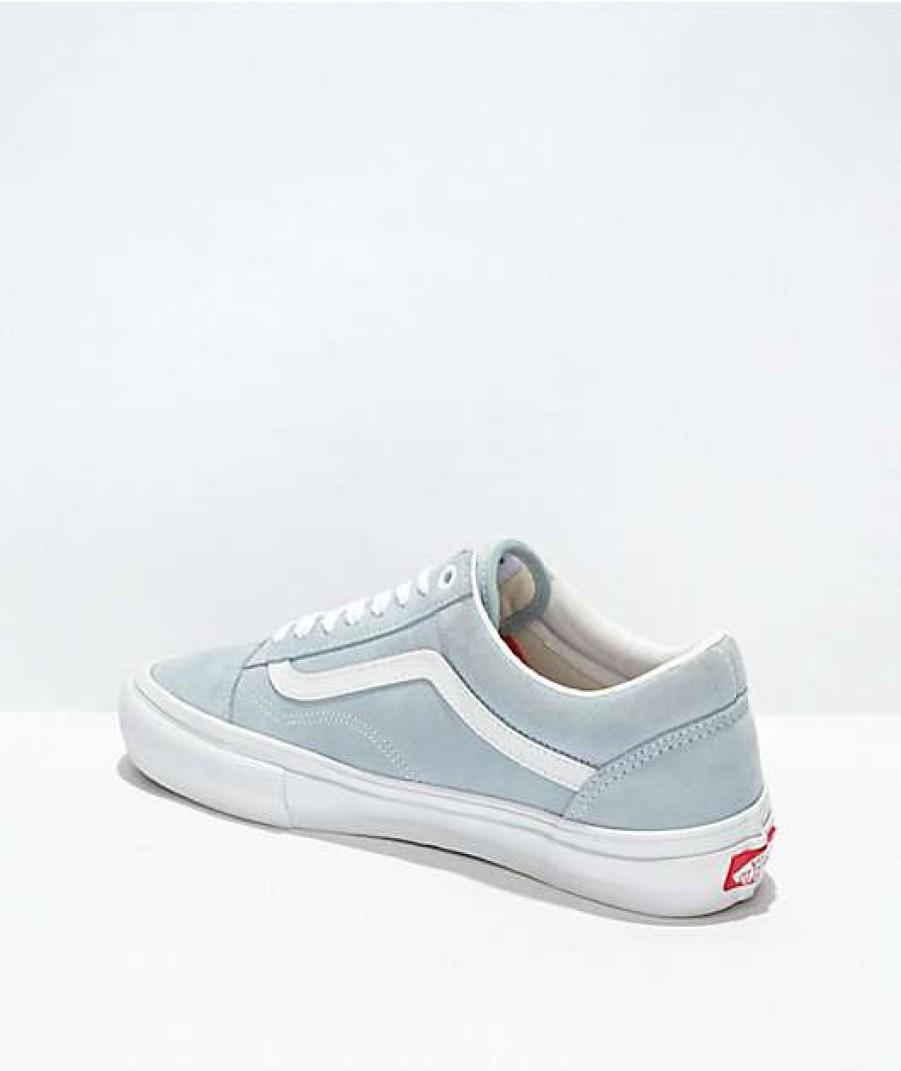 Vans * | Vans Old Skool Winter Sky & White Skate Shoes Promotions