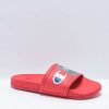 Sandals * | Champion Squish Red & White Slide Sandals Outlet