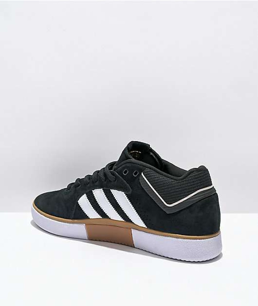 Shoes * | Adidas Tyshawn Black, White & Gum Shoes Promotions