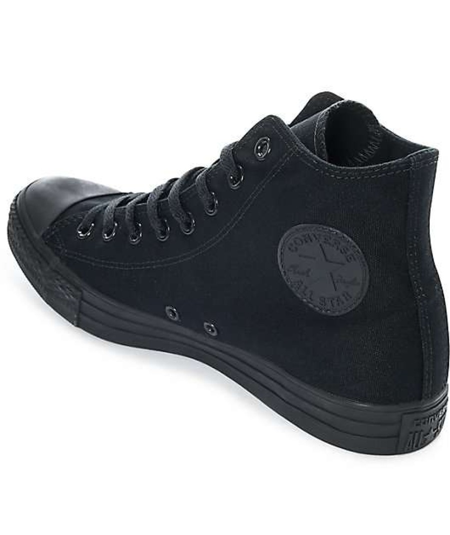 Shoes * | Converse Chuck Taylor All Star Black Hi Top Shoes Outlet