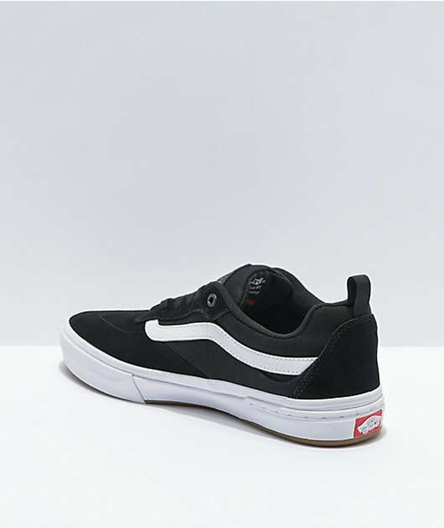 Vans * | Vans Skate Kyle Walker Black & White Skate Shoes Promotions