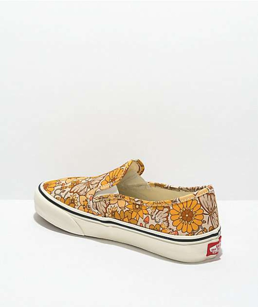 Vans * | Vans Slip-On Sf Trippy Floral Skate Shoes Promotions