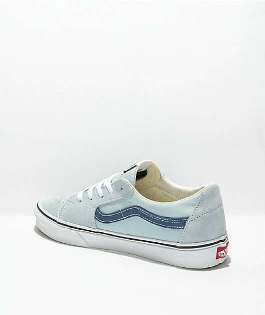 Vans * | Vans Sk8-Low Utility Pop Blue & Navy Skate Shoes Promotions